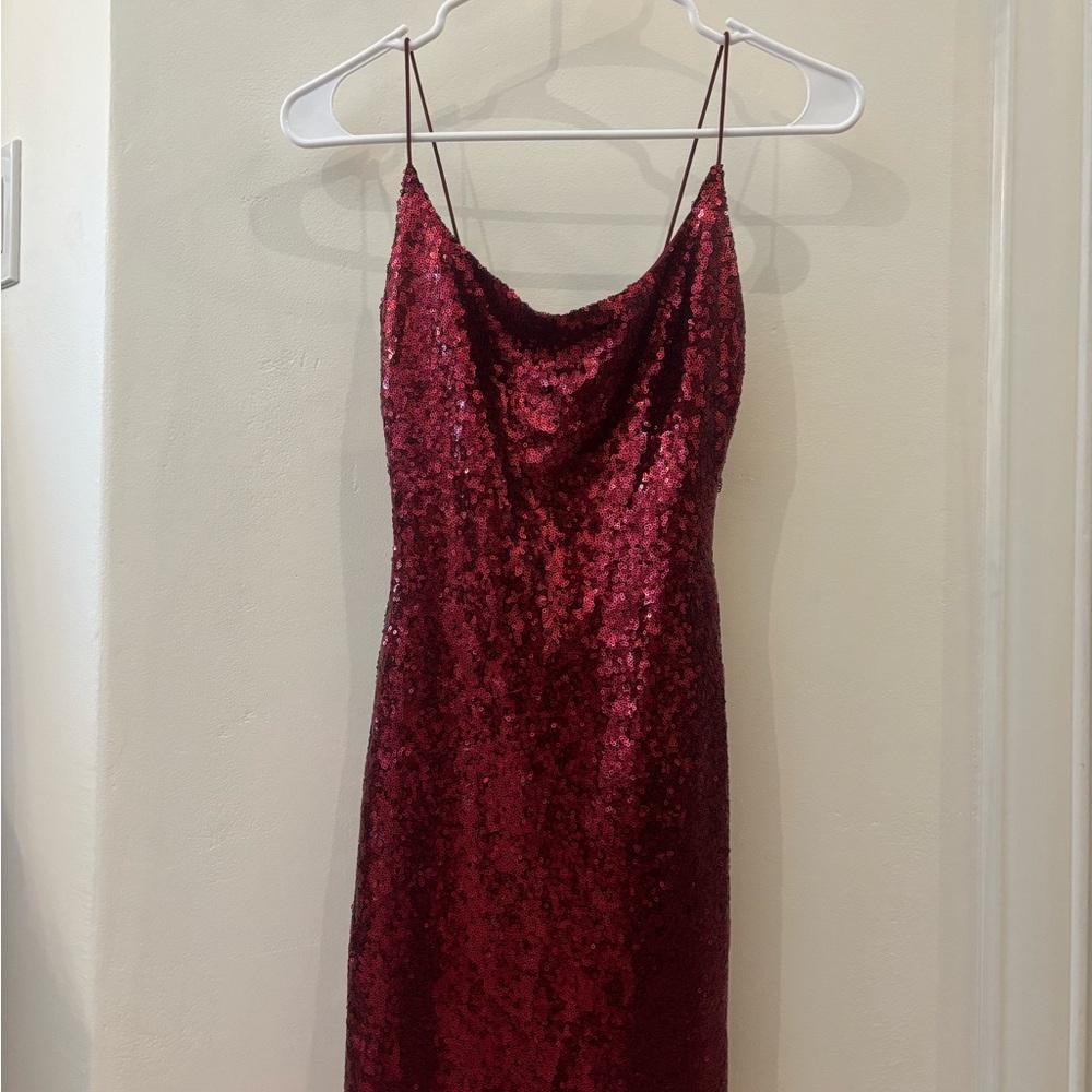 B Darlin Red Mini Dress